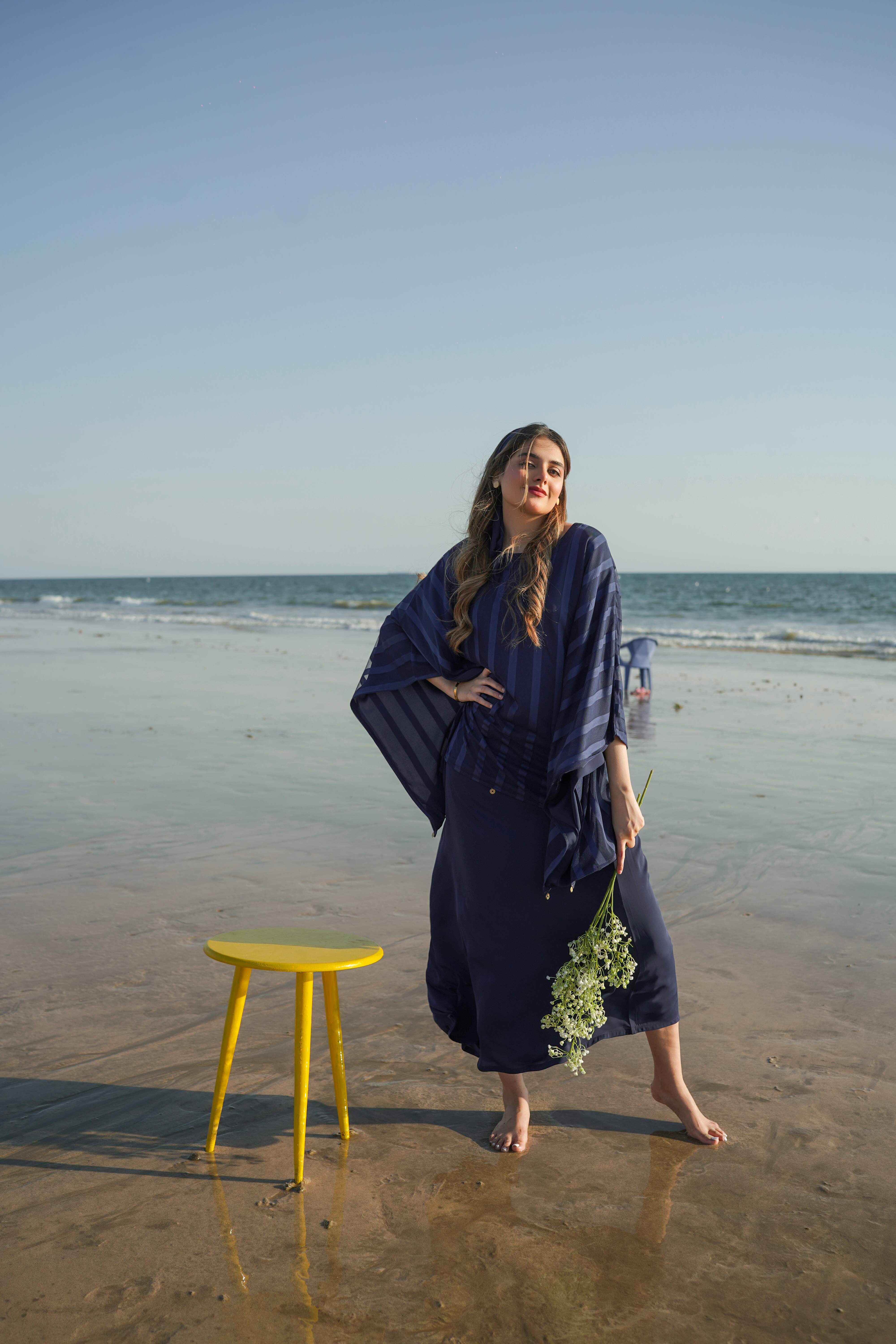 Kaftan Shirt with Skirt